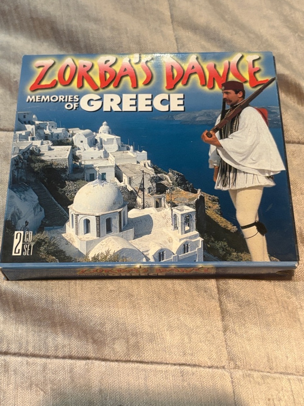 Zorbas Dance Greek Music 2 CD Set 1999 Box Set Authentic Greek Music like new